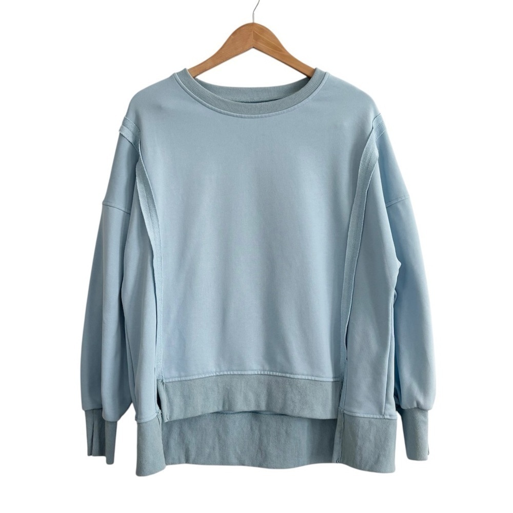 Vintage Dusty Sky Blue Sweatshirt